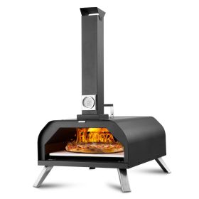Outdoor Pizza Oven - black