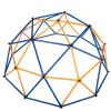 Children Dome Climber Playground Kids Swing Set Climbing Frame Backyard Gym Develop Confidence for Fun Indoor Outdoor XH - Blue & Yellow
