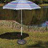 22 Inch Heavy Duty Round Umbrella Base Stand - Bronze