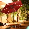 22 Inch Heavy Duty Round Umbrella Base Stand - Bronze