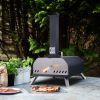 Outdoor Pizza Oven - black