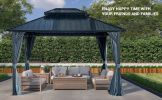 Luxembourg Gazebo (Powder Coated) - 12*18FT