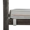 [Not allowed to sell to Wayfair] Acacia Wood Outdoor Dining Table And Chairs Suitable For Patio; Balcony Or Backyard - Grey