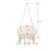 Round Tassel Cotton Sling Beige - Beige