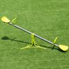 Kids Seesaw Swivel Children Teeter Totter Outdoor Play Set for 2 Children - as show