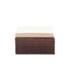 Nestl 7 Piece Patio Furniture Wicker Conversation Set, Brown/ Beige - as Pic